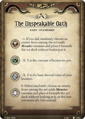 The Unspeakable Oath