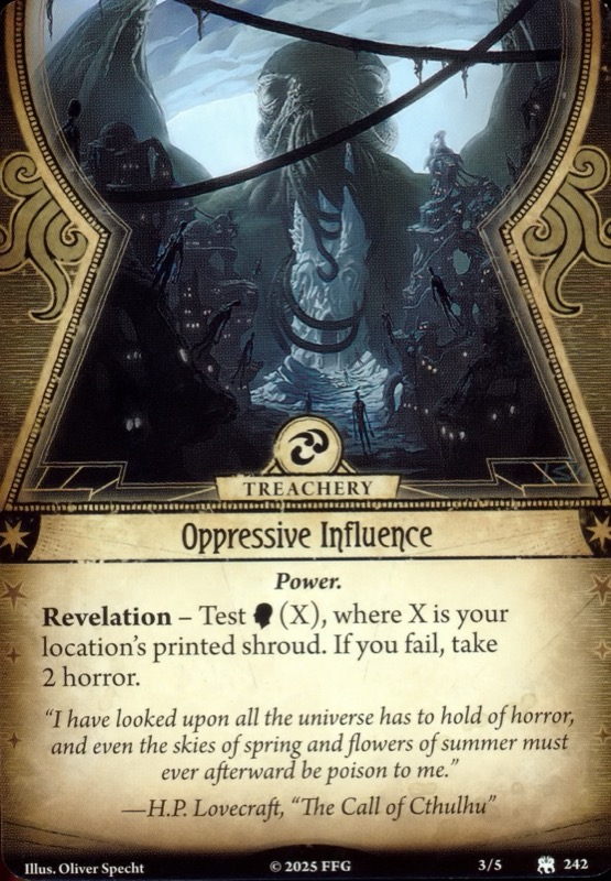 Oppressive Influence