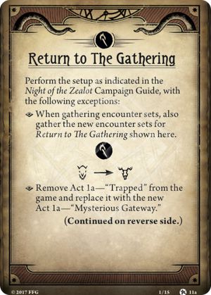 Return to The Gathering