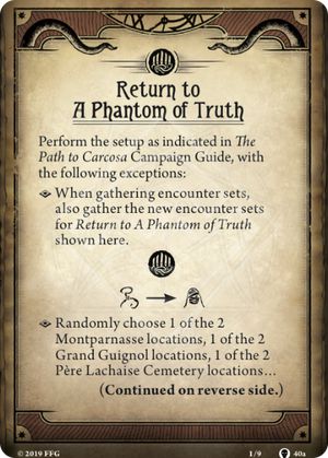 Return to A Phantom of Truth
