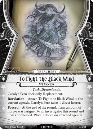 To Fight the Black Wind